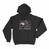 Glow in the Dark Anthill Unisex Hoodie Black