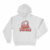 Roller Coaster Fall 2025 Tour Unisex Hoodie White